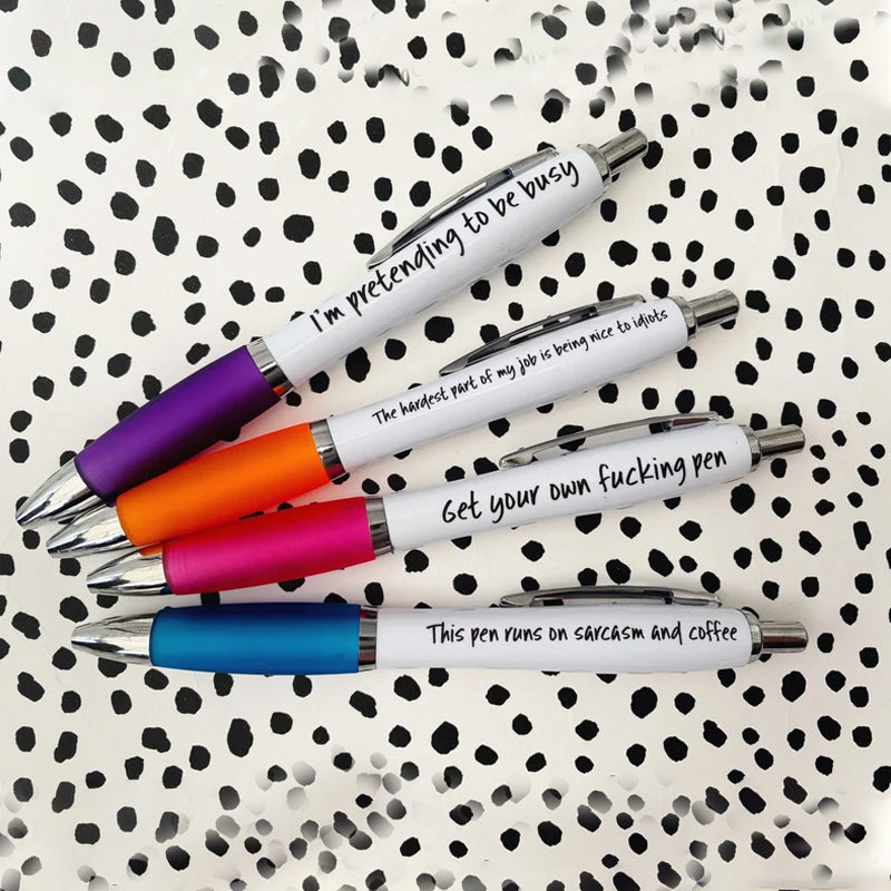 Sarcastic office pens