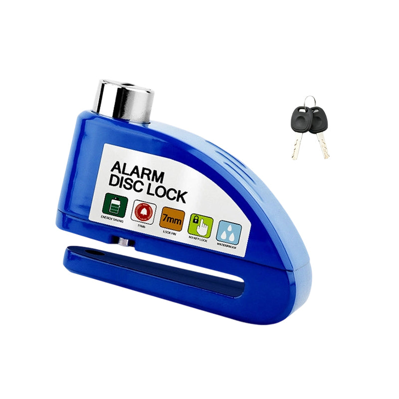 Disc brake lock with fingerprint recognition