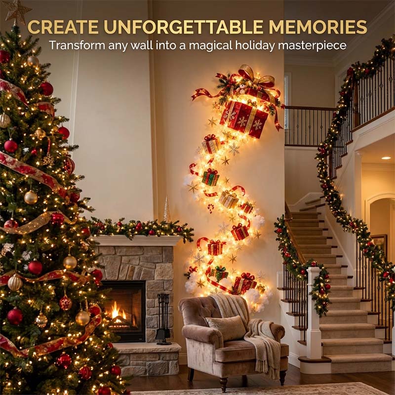 Christmas Magic Trail Wall Light