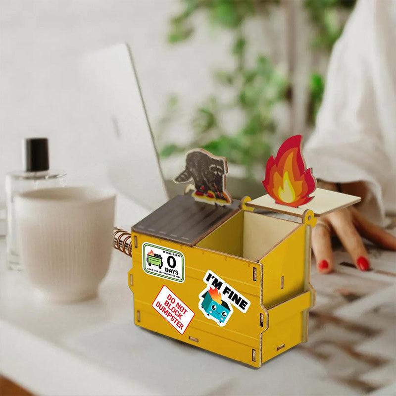 DIY Wooden Desktop Ornament
