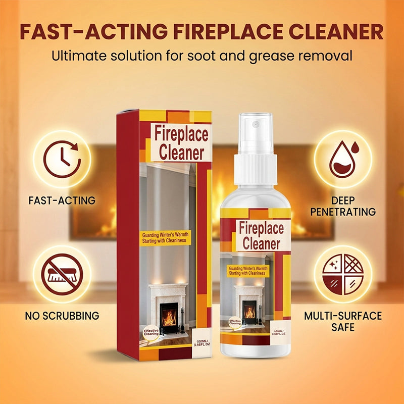 Fireplace cleaner