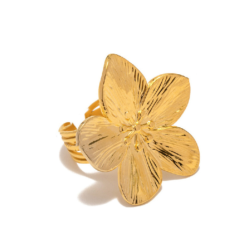 Gold Flower Jewellery