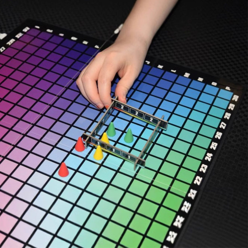 HUES AND CUES Riddle Board Game