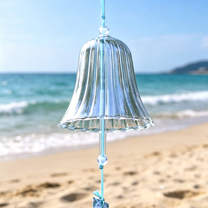 Whimsical Glass Doodle Wind Chimes Outdoor Decor