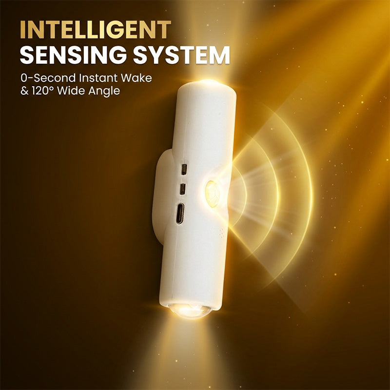Dual-Head Cat's Eye Sensor Wall Light