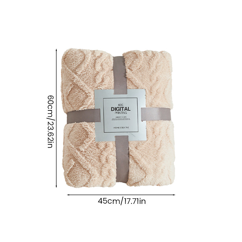 Luxury Double-Sided Coral Fleece Blanket