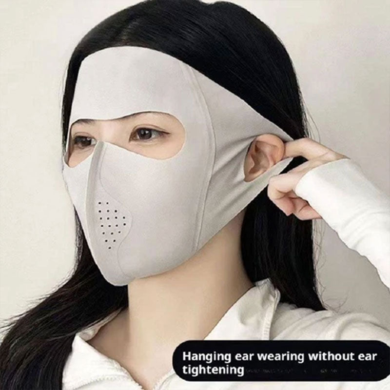 Hyaluronic Acid Ice-Cool Sun Protection Face Mask