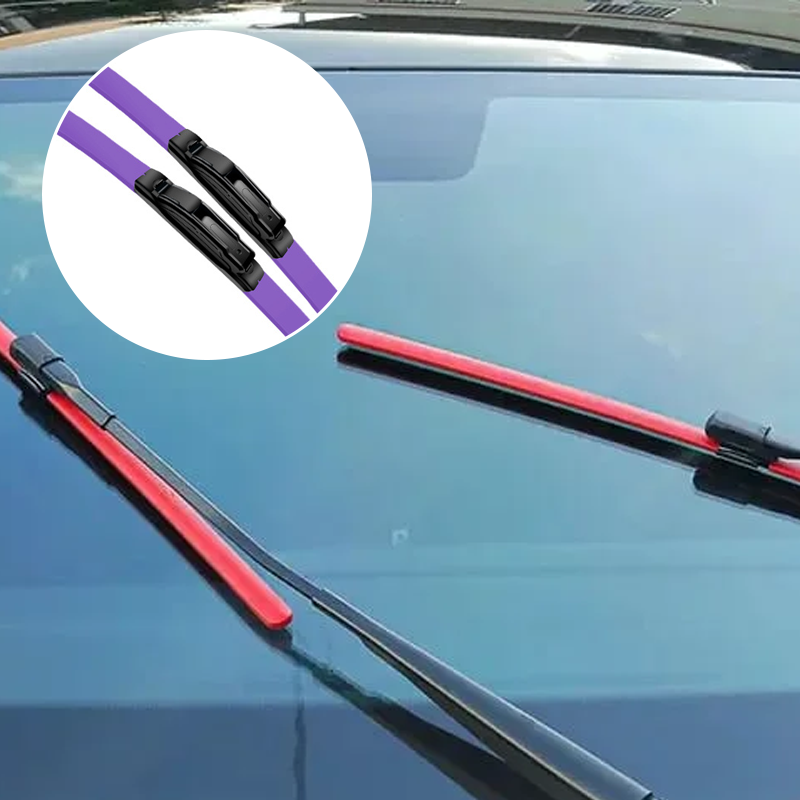 Colorful Boneless Silent Windshield Wipers