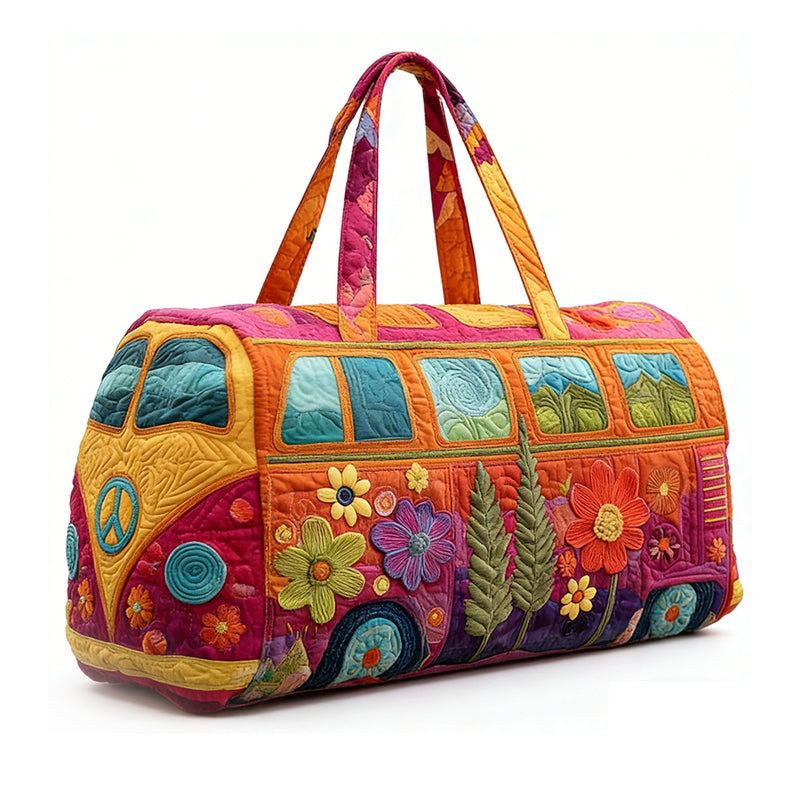 Quilted Multi-Functional Travel & Gym Bag