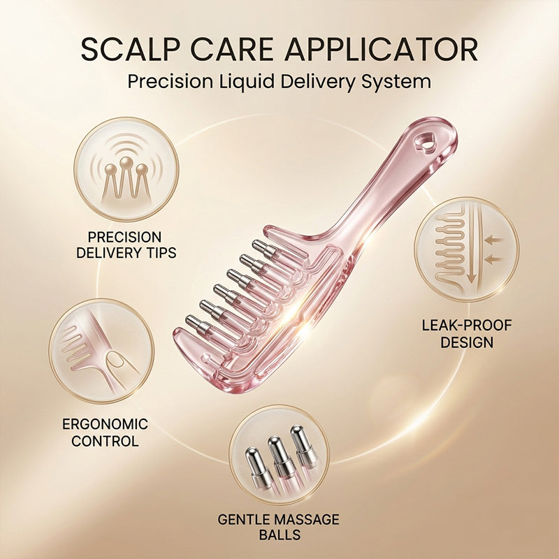 Crystal Scalp Essence Applicator Comb