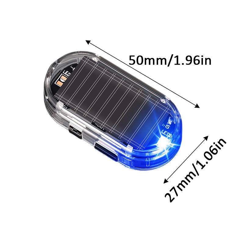 Solar Car Anti-Theft LED Warning Light
