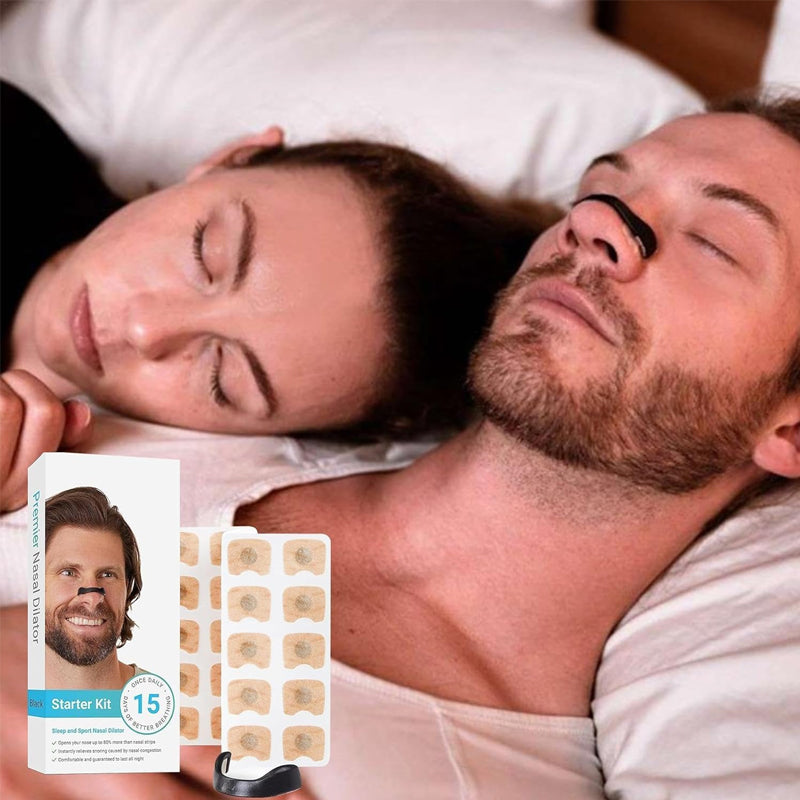 Breathing expansion anti-snoring device