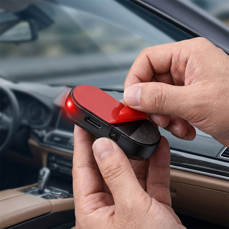 Solar Car Anti-Theft LED Warning Light
