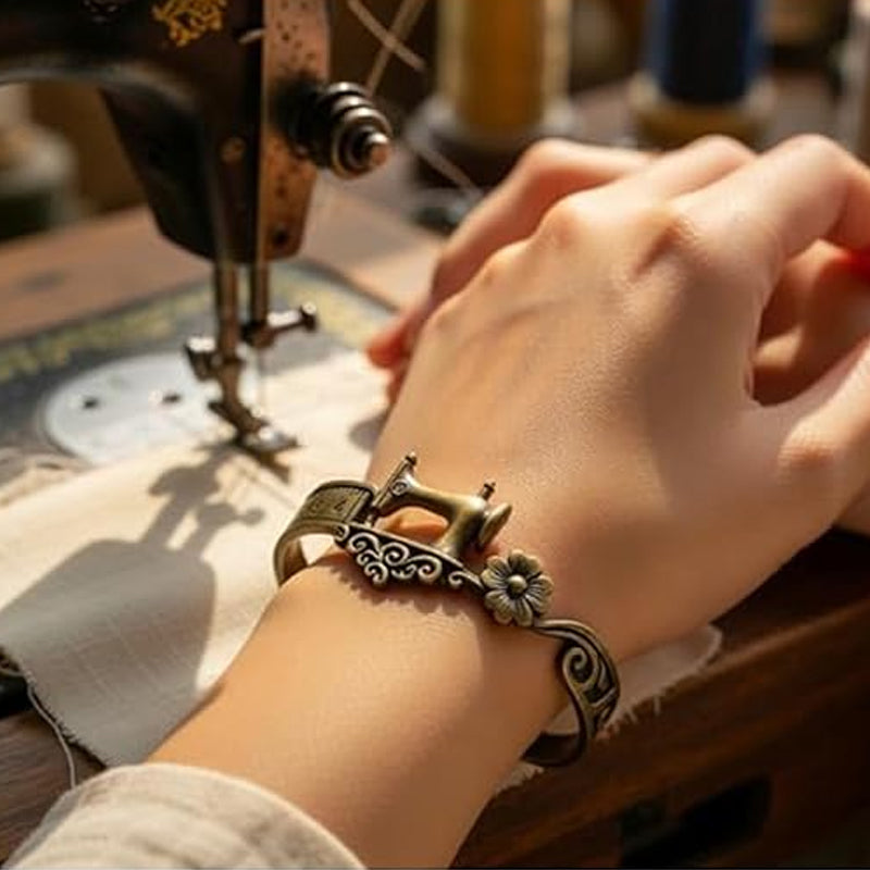 Sewing Machine Themed Bracelet