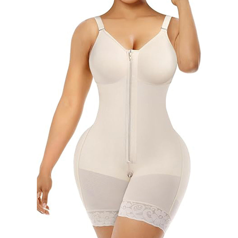 Zipper Bodysuit Shapewear