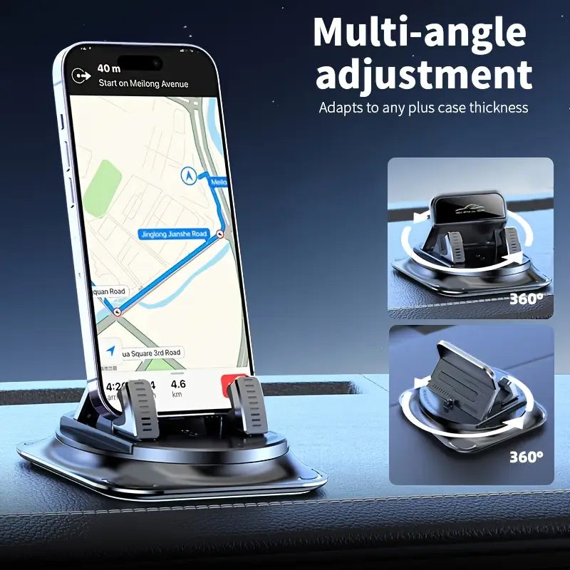 Dashboard central control phone holder