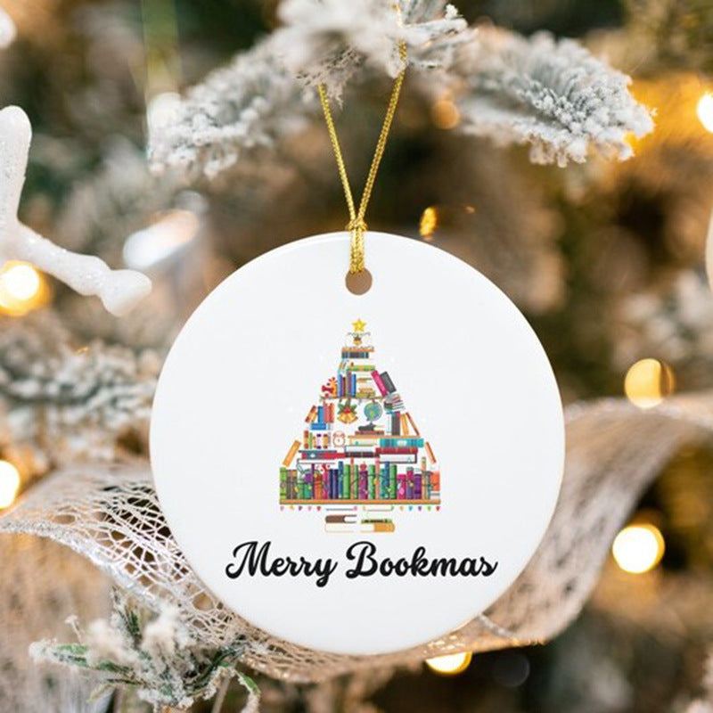 Christmas Book Tree Ornament