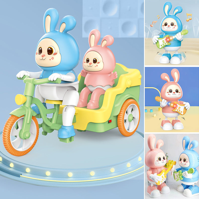 Adorable Rabbit Guitarist Toy