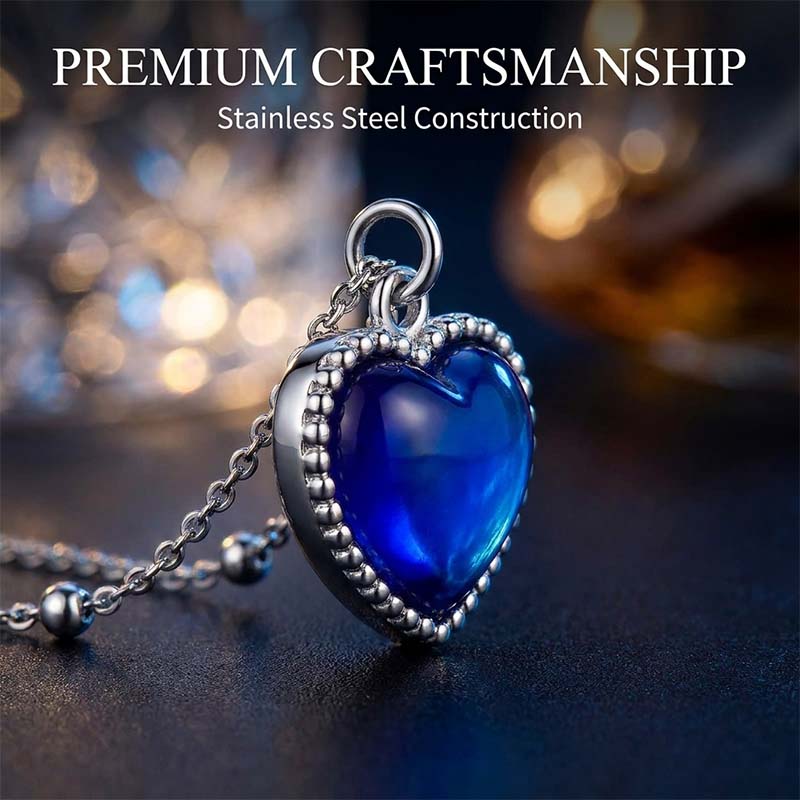 Temperature-Sensitive Color-Changing Love Necklace