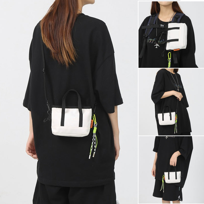 Nylon Mini Shoulder Crossbody Bag