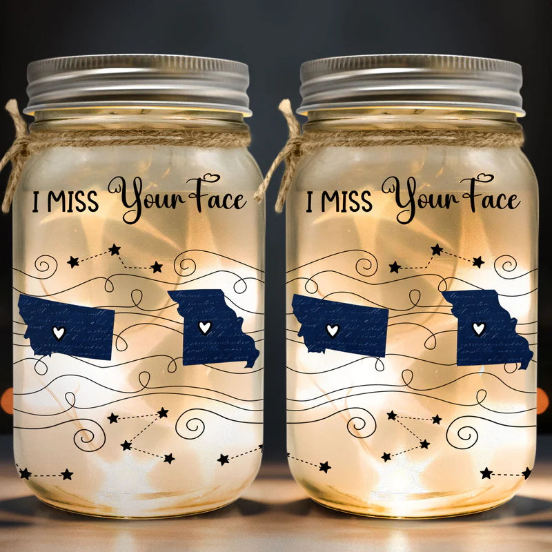 Personalized Mason Jar Light