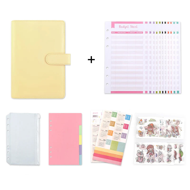 Budget planner with cash envelope