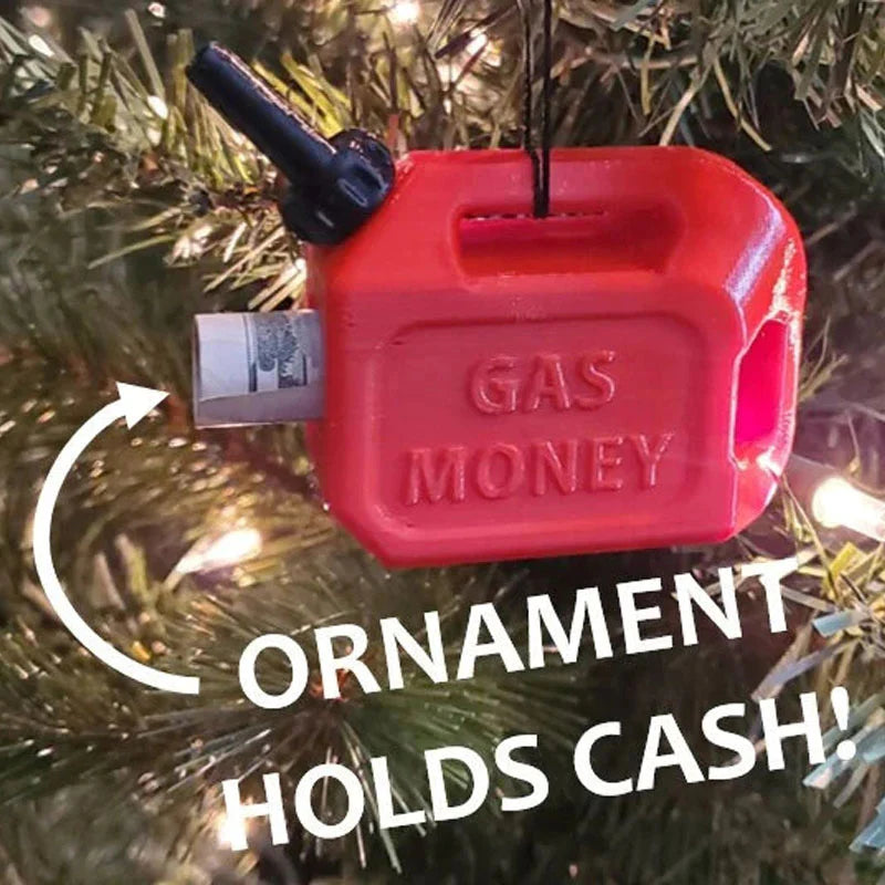 Funny Christmas Money Ornament