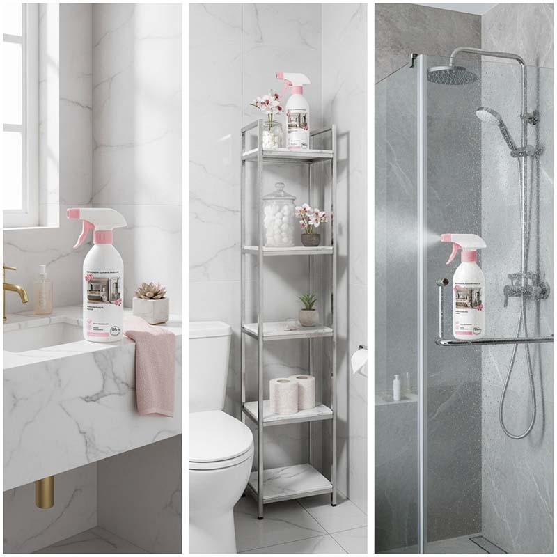 Bathroom Fragrance Bubble Cleaner Spray