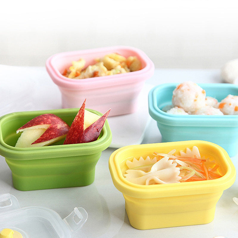 Collapsible Silicone Food Storage Container