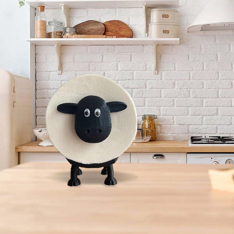 Little sheep toilet paper holder