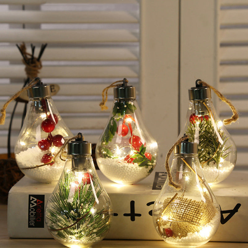 LED Micro Landscape Christmas Bulbs