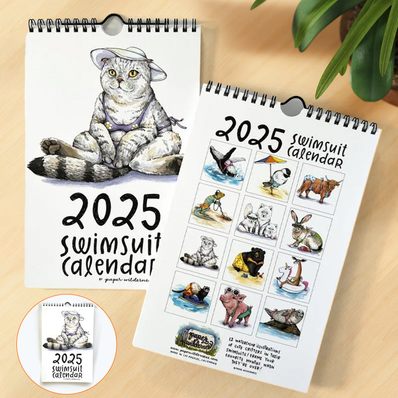 Animal Swimsuit Calendar
