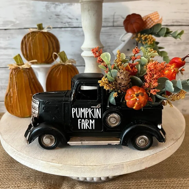 Spring Summer Large Rustic Farmhouse Truck
