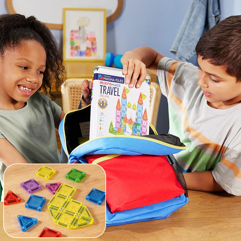 Mini Travel Magnetic Building Blocks Set