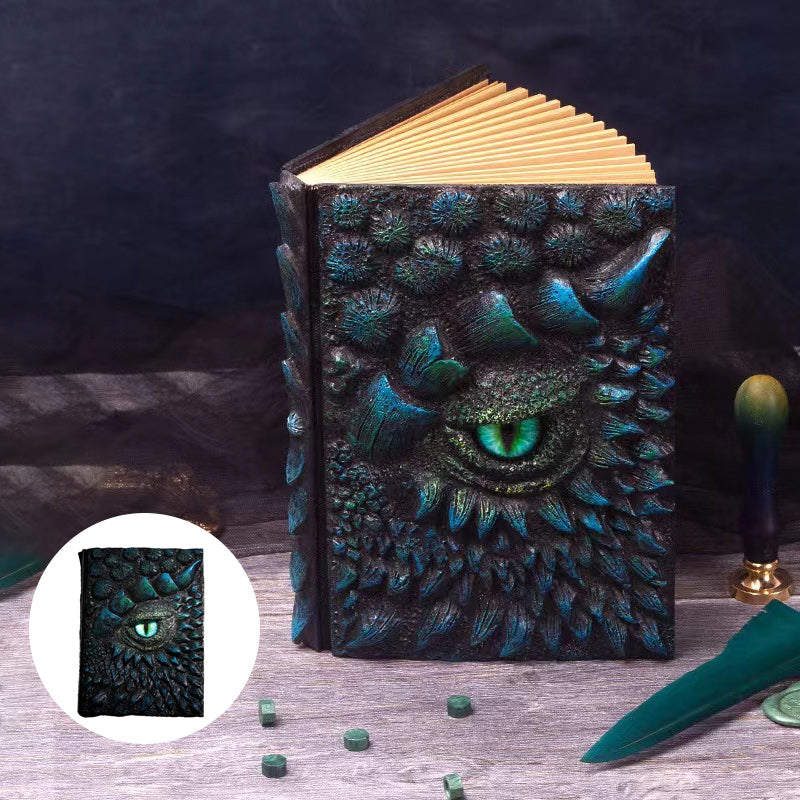 3D Dragon's Secrets Journal Notebook