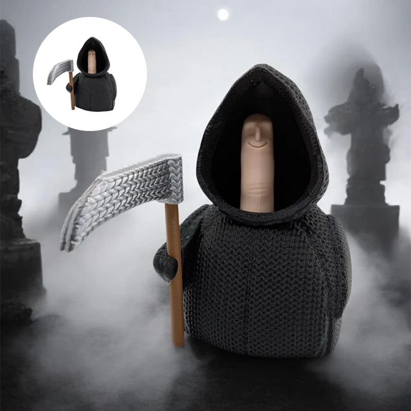 Mr Nice Guy - Knitted Grim Reaper