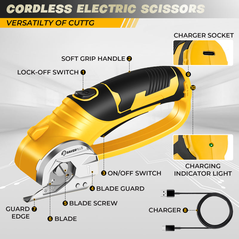 Electric Mini Cutter for Cardboard