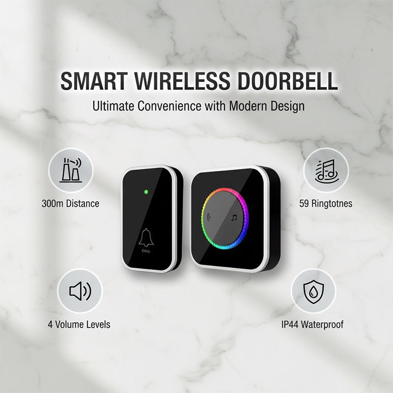 Smart Flashing Wireless Doorbell