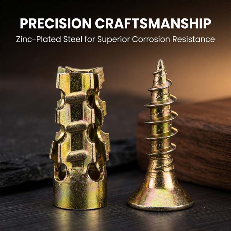 Metal Expansion Hinge Repair Anchor Set