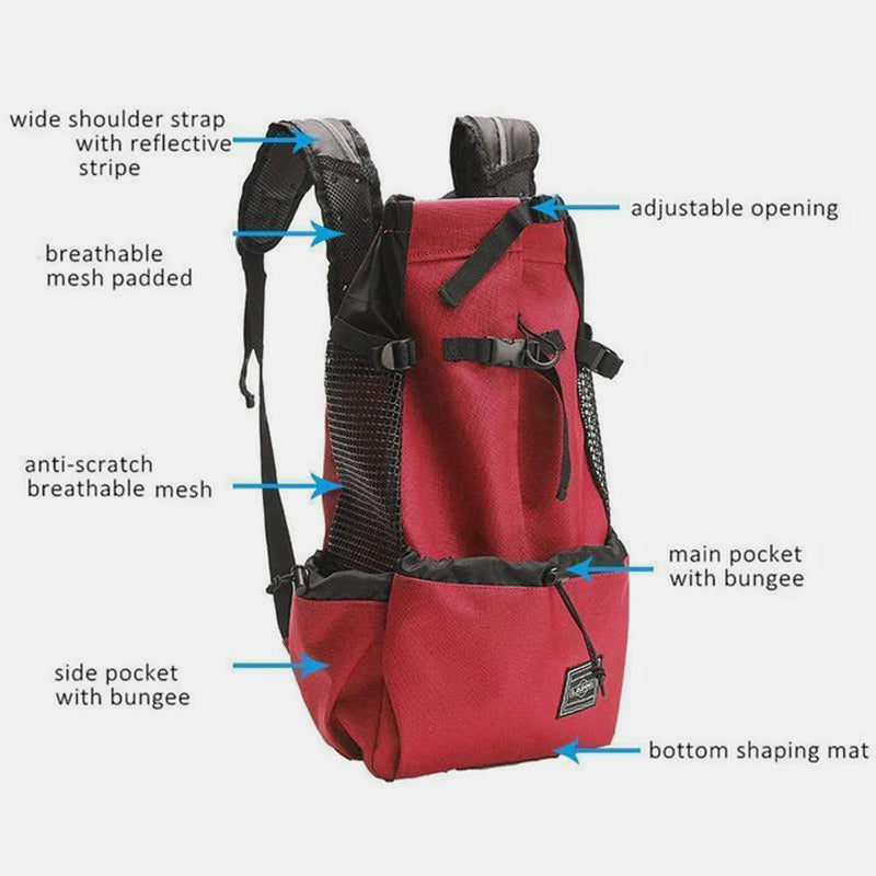 Breathable Travel Backpack For Pet Dog And Cat