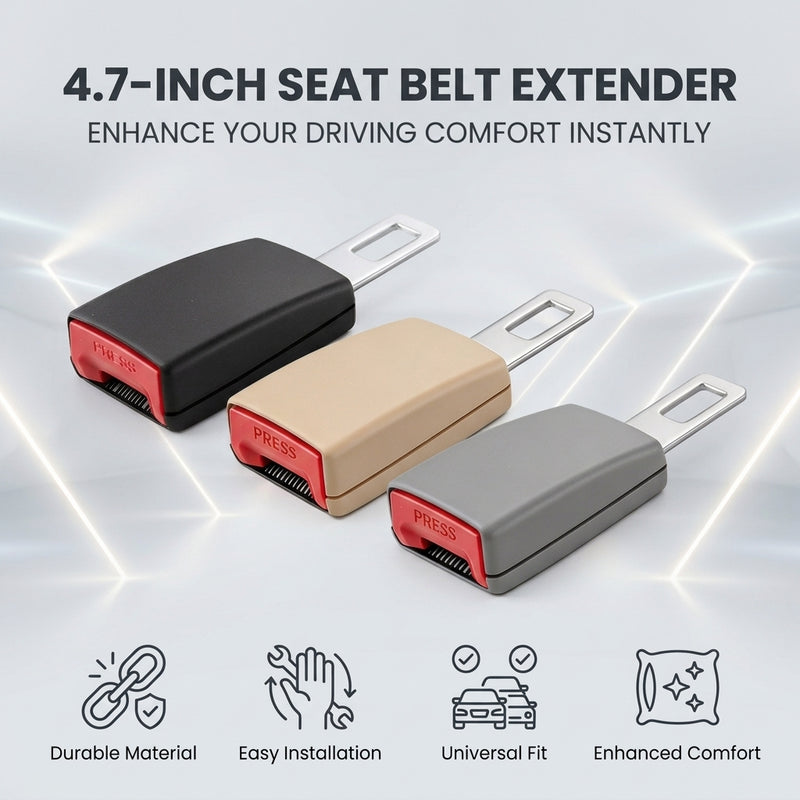 Car seat belt plate