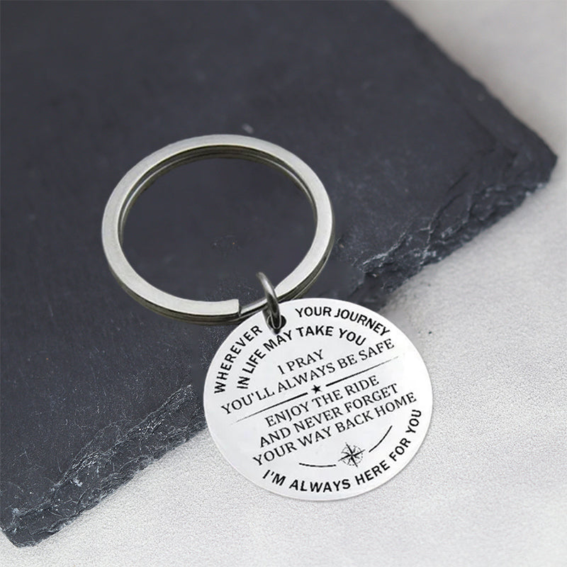 I Pray You'll Always Be Safe Keychain