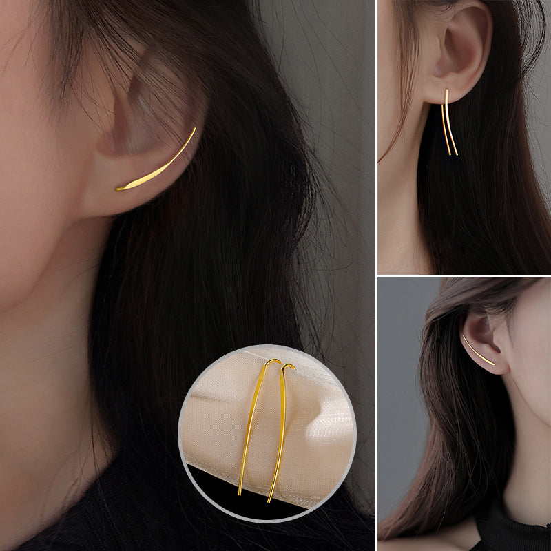 MINIMALIST CLIMBER EARRINGS