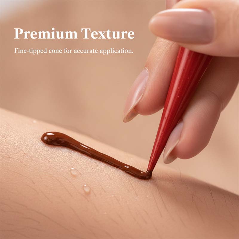 Temporary tattoo hand-painting paste