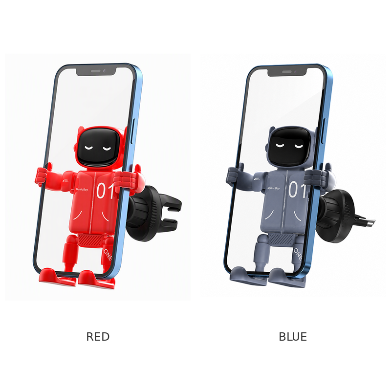 Music Robot Car Phone Mount