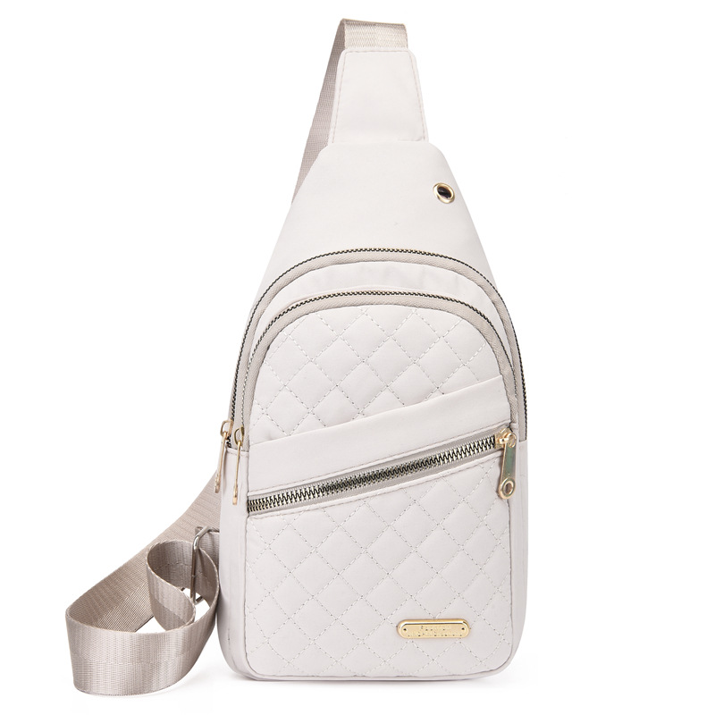 Diamond Checkered Crossbody Bag