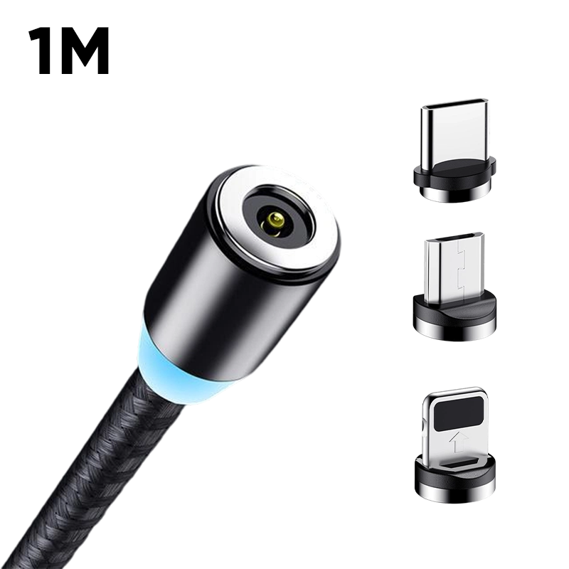 3-in-1 Magnetic Fast Charging Cable