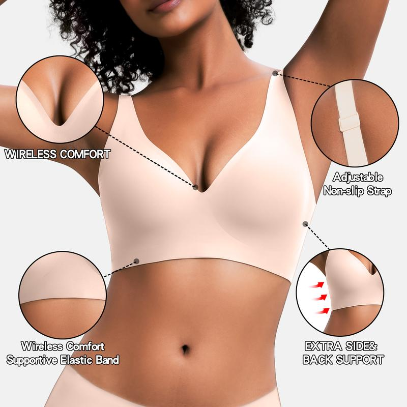 Wireless Womens Comfortable Wireless Bras