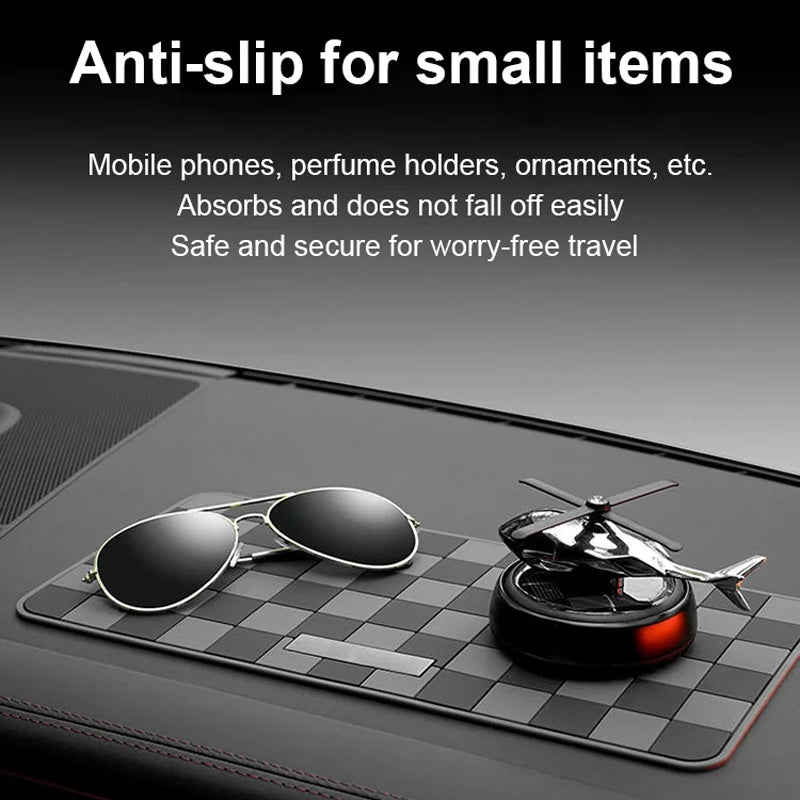 Car High-grade Checkered Non-slip Mat