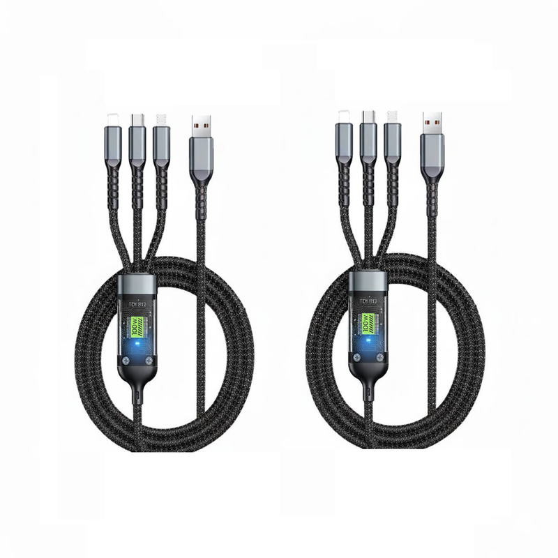 3-in-1 100 Watt Data Cable